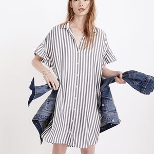 Madewell Striped Courier Dress
